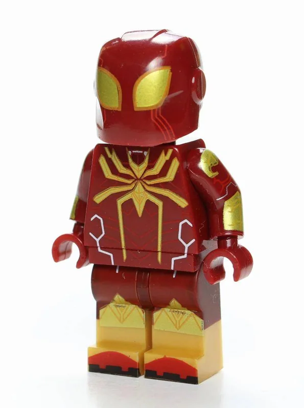 خرید آدمک لگویی فله مینی فیگور لگویی «اسپایدرمن» Kopf Xinh Minifigures Spider Man Iron Spider XH1329