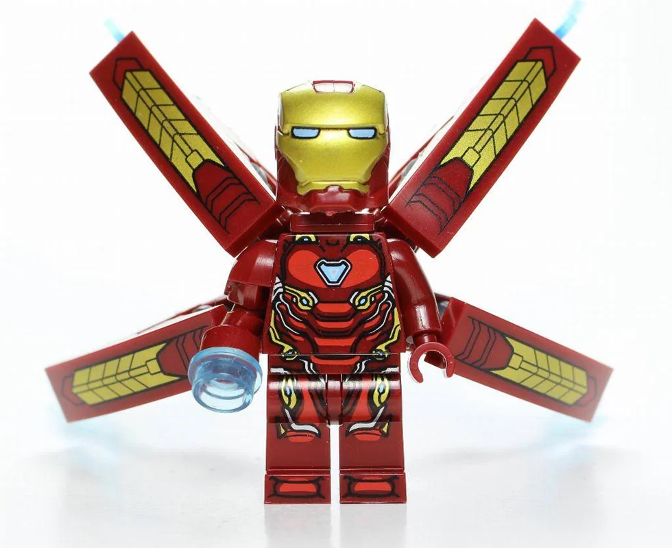 آدمک لگویی مینی فیگور لگویی «آیرون من» Kopf Marvel Series Minifigure Iron Man