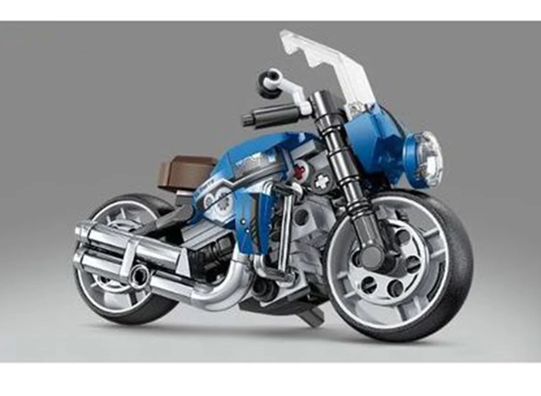 خرید لگو کازی «موتورسیکلت کلاسیک هارلی لاکچری» لگو  Kazi Blocks Model Team Project-D CLASSIC HARLEY LUXURY KY6151-3