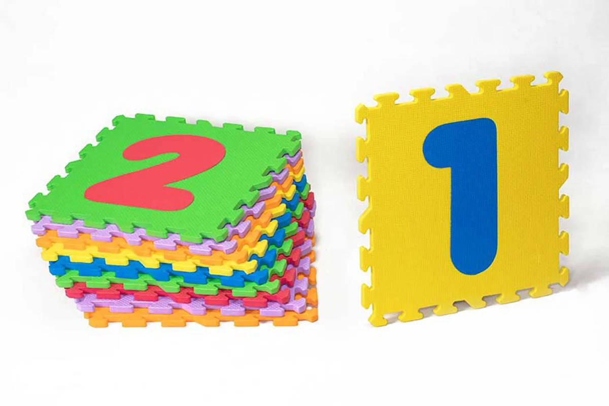 خرید بازی فکری «کف پوش اعداد لاتین بزرگ»  baafoam Toy Large Latin numbers flooring