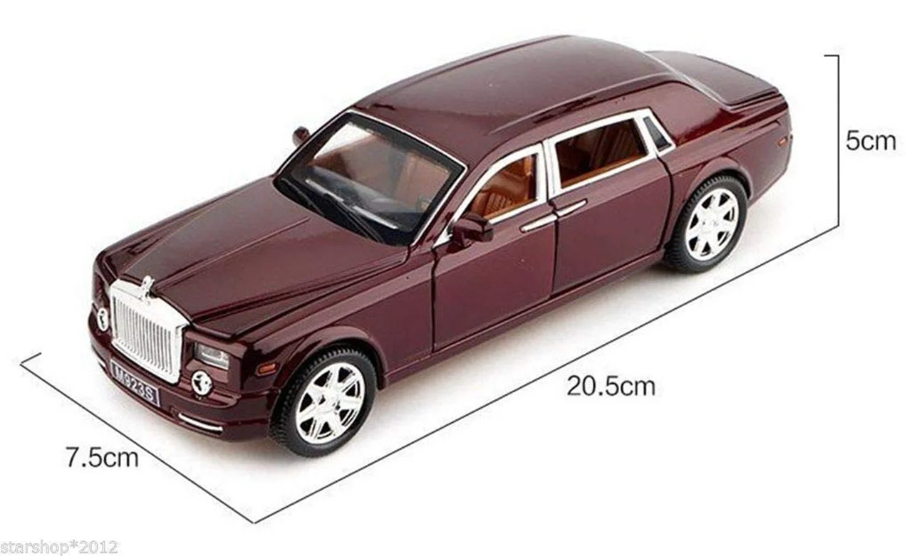 خرید ماشین فلزی ایکس ال جی «رولز رویس فانتوم» ماشین فلزی XLG Diecast Car model Rolls-Royce Phantom Official M923S