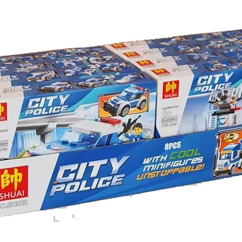 لگو «ست 8 تایی مجموعه پلیس شهر» SH023-1-8