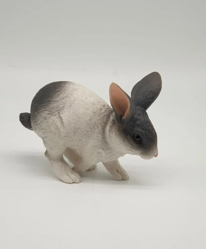 خرید فیگور حیوان «خرگوش» فیگور مدل واقعی حیوانات، مجسمه حیوان، مدل شبیه سازی شده حیوان Animal Paradise Rabbit Simulation Model Animals Figure PL127-680