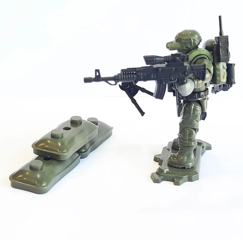 خرید لگو «سرباز نیروی ویژه با تجهیزات نظامی»، لگو ارتشی، لگو نظامی لگو سرباز، لگو آدمکی، مینی فیگور آدمک، مینی فیگور لگویی  X-Block Special Troops Military Soldier minifigures Lego Series XJ-981F
