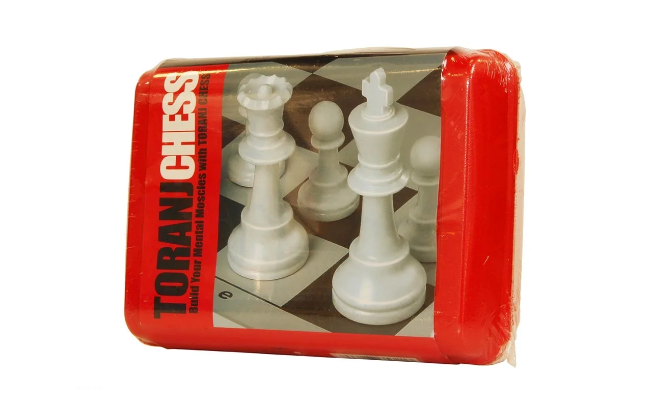 بازی فکری شطرنچ ترنج صادراتی Toranj Chess با جعبه قرمز