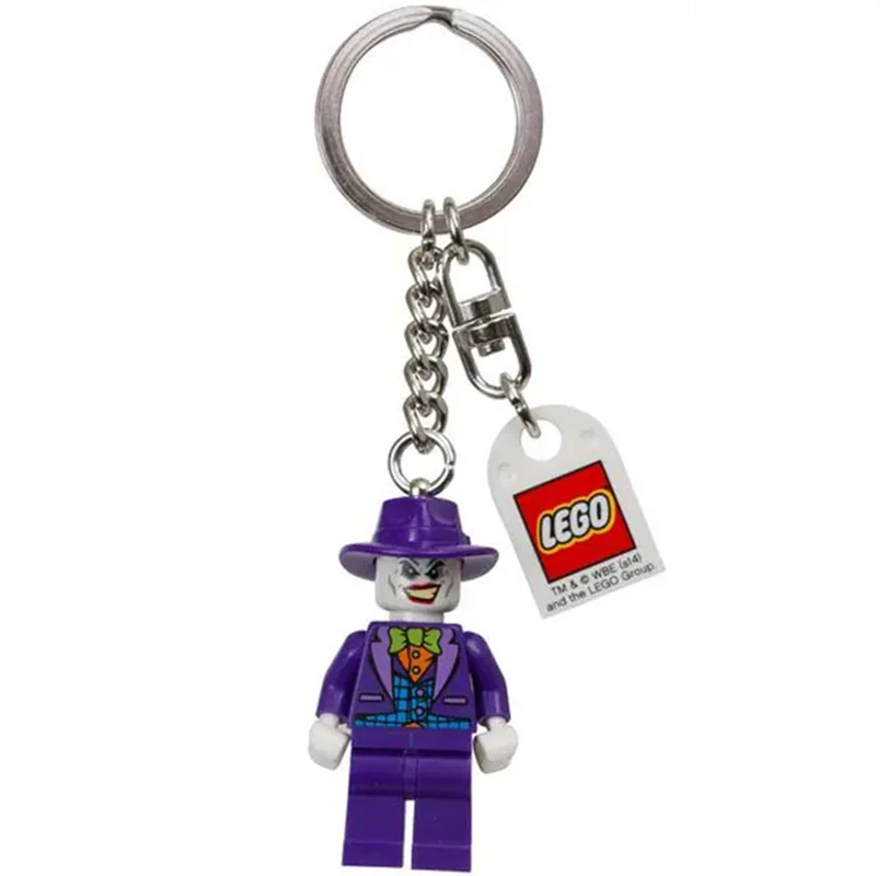 خرید برند لگو، لگو جاکلیدی، لگو جوکر، مینی فیگور لگویی جا کلیدی سوپر قهرمان جوکر،  برند لگو «جا کلیدی سوپر قهرمان جوکر» LEGO® Super Heroes The Joker Keyring 851003