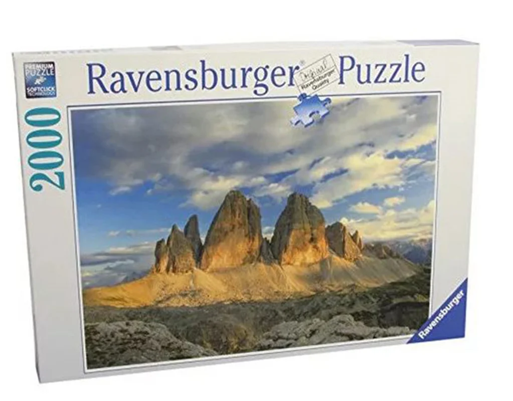 خرید پازل رونزبرگر 2000 تکه پازل «سه قله لاواردو» Ravensburger Puzzle Jigsaw Puzzle Tre Cime Lavaredo 2000 pcs 16677 0