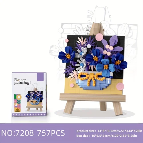 لگو گل بوم نقاشی 7208 Flower Painting