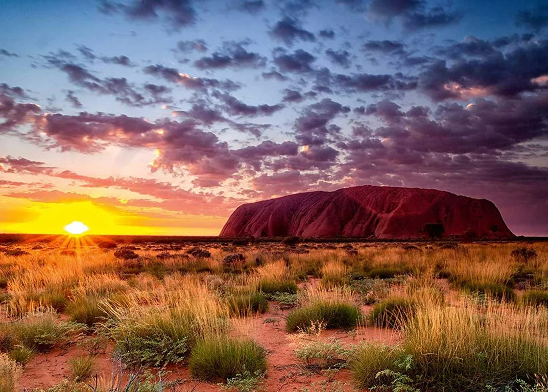 پازل رونزبرگر 1000 تکه «آیرز راک، استرالیا» Ravensburger Puzzle Ayers Rock, Australia 1000 Pieces 15155