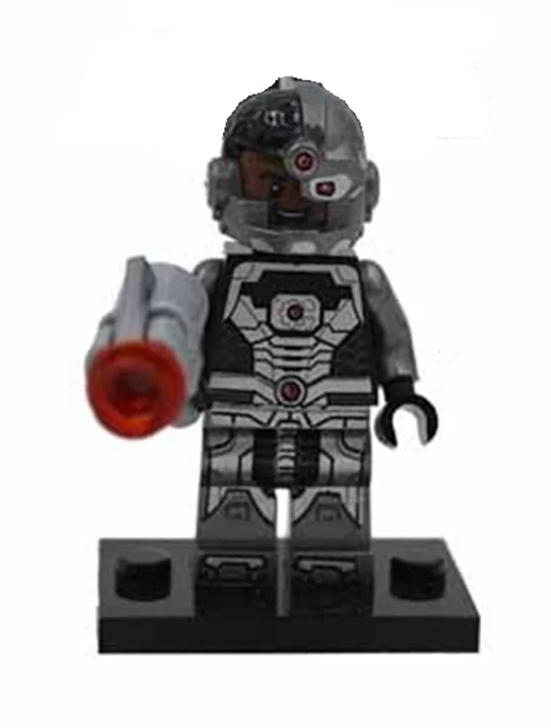 خرید آدمک لگویی فله مینی فیگور لگویی «سیبورگ» Decool Minifigures Lego Cyborg 0203