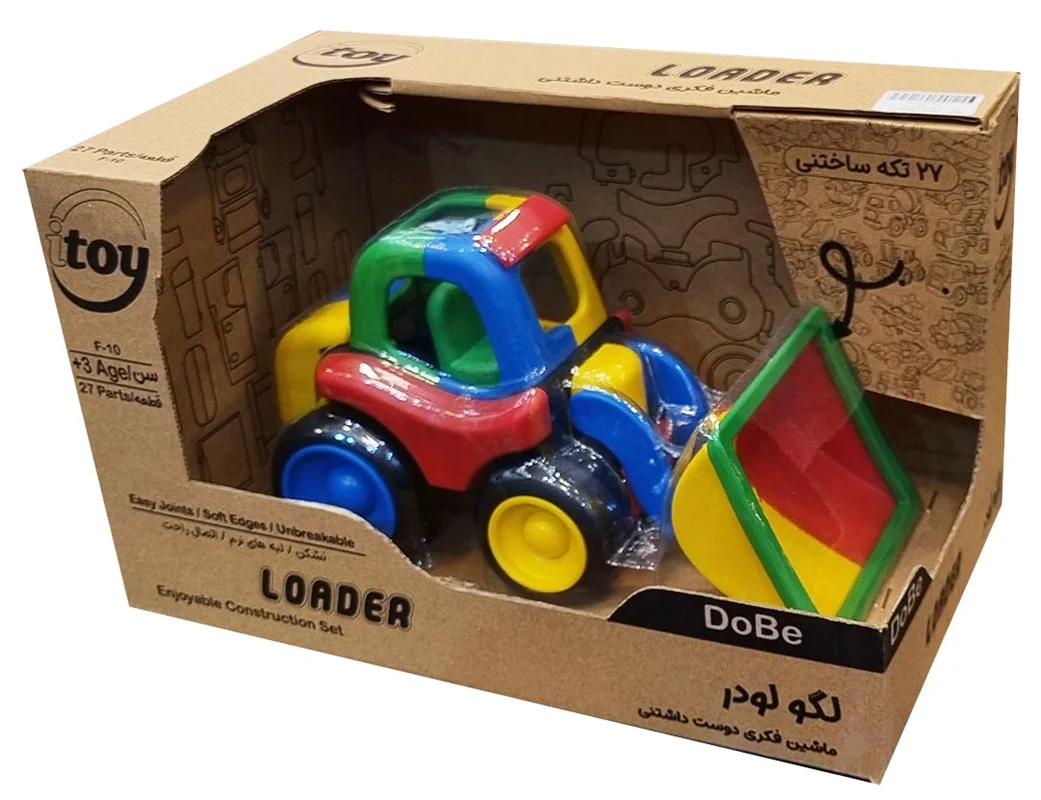 خرید بازی فکری ساختنی دوبی بازی «لگو لودر» Itoy DoBe Loader Lego F-10