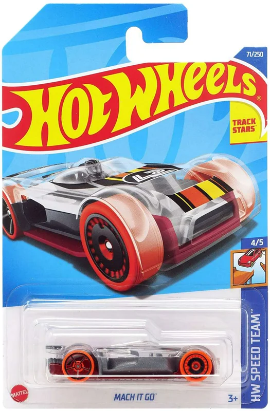 خرید ماشین فلزی ماکت فلزی هات ویلز «مچ ایت گو» ماشین فلزی Hot Wheels Mach It Go HW Speed team 4/10  71/250