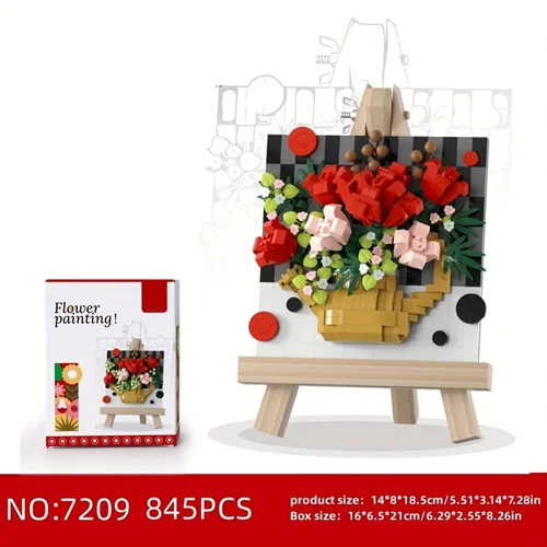 لگو گل بوم نقاشی 7209 Flower Painting