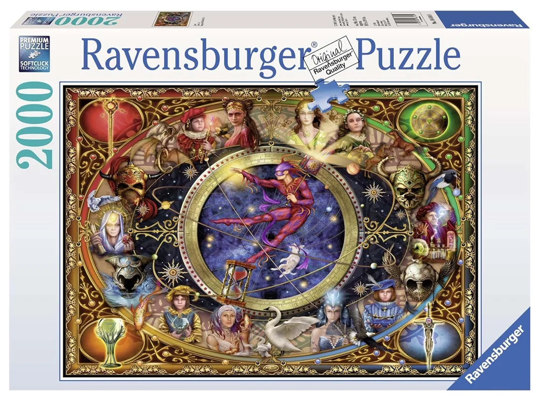 خرید پازل رونزبرگر 2000 تکه پازل «تاروت» Ravensburger Puzzle Jigsaw Puzzle Tarot 2000 pcs 16614 5