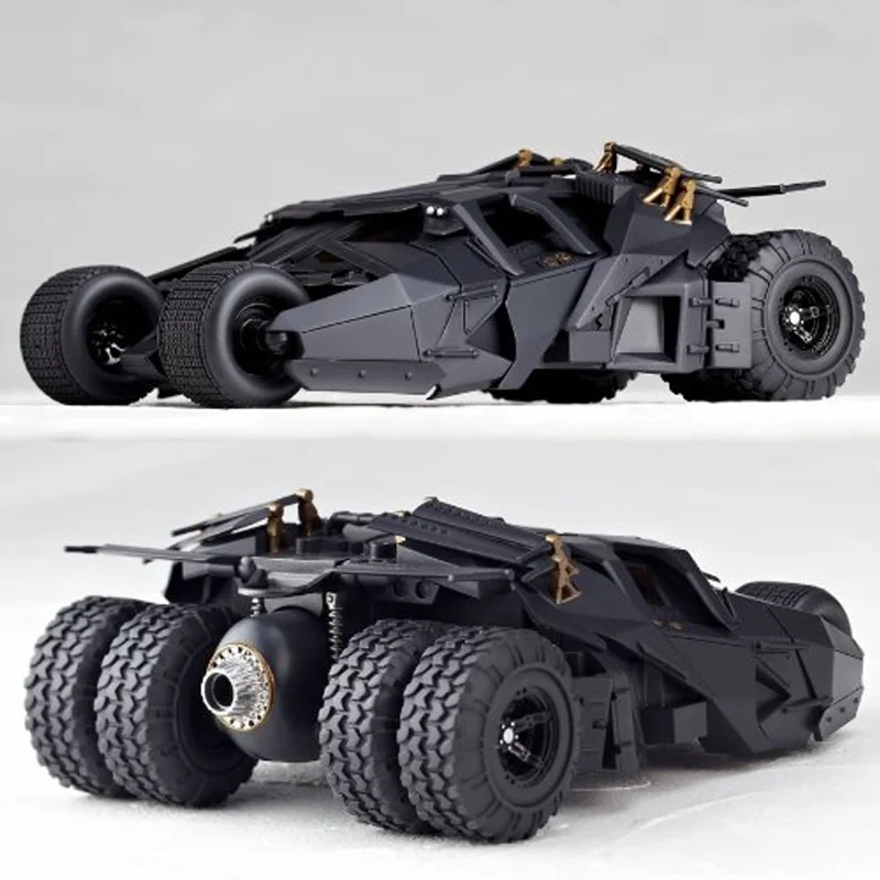 ماشین شوالیه تاریکی ماشین کایودو ژاپن «ماشین بتمن تامبلر» Kaiyodo Sci-Fi Revoltech The Dark Knight Rises Batmobile Tumbler Vehicle #0431