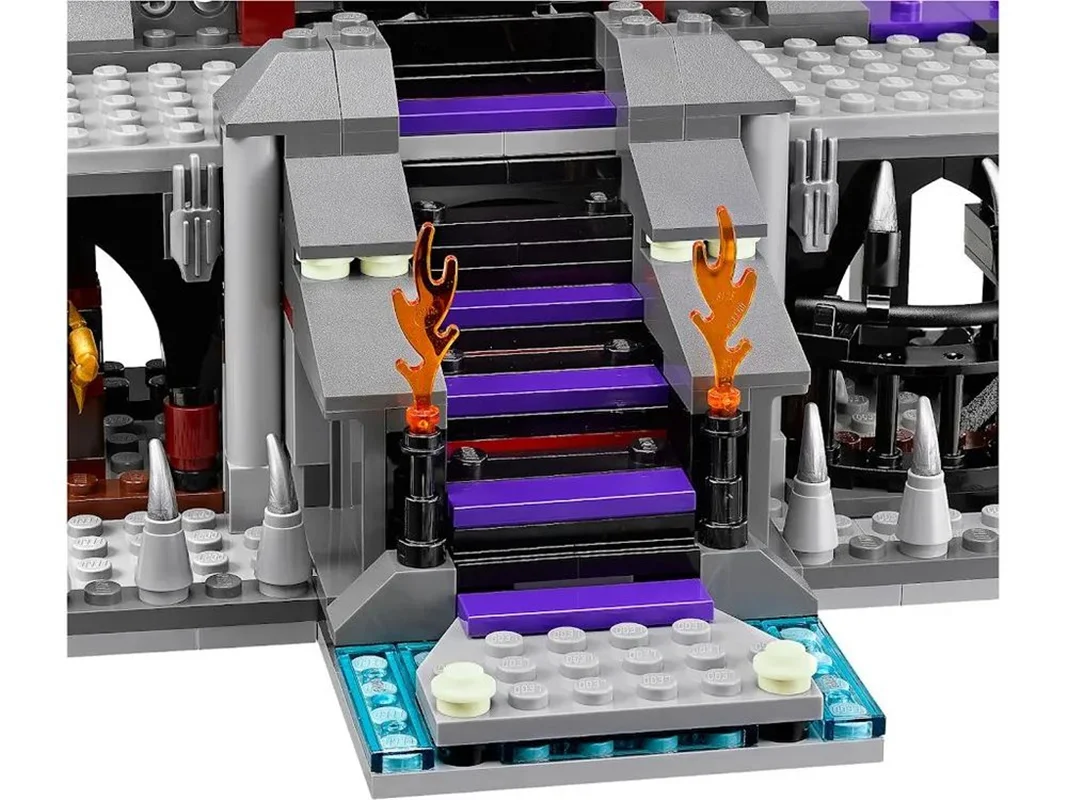 خرید لگو نجات، لگو کاخ، لگو شریدر، لگو نینجا چهار دست، لگو مشعل لگو نیش لگو کشتی پرنده، لگو منجیق، لگو «نجات لاک پشت های نینجا»  Lego Ninja Turtles Rescue from Shredder's lair 10264