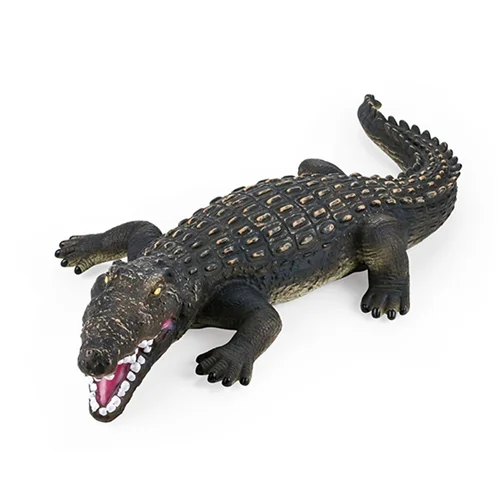 فیگور اسباب بازی تمساح بزرگ نرم لاستیکی Large Crocodile x021
