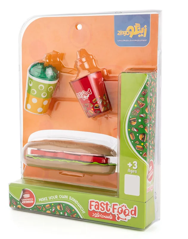 خرید اسباب بازی زینگو «فست‌فود - ساندویچ» Zingo Toys Fast food - Sandwich