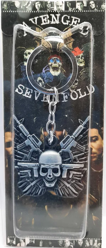 خرید جا کلیدی فلزی «اونجد سونفولد» جا سوئیچی، حلقه کلید Avenged Sevenfold key holder