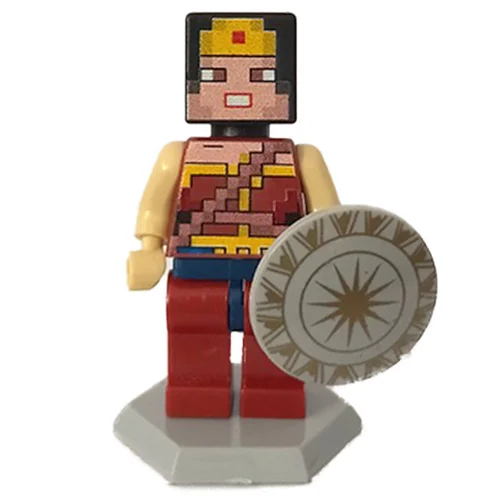 مینی فیگور لگو واندر وومن ماینکرفتی Minecraft Wonder Woman