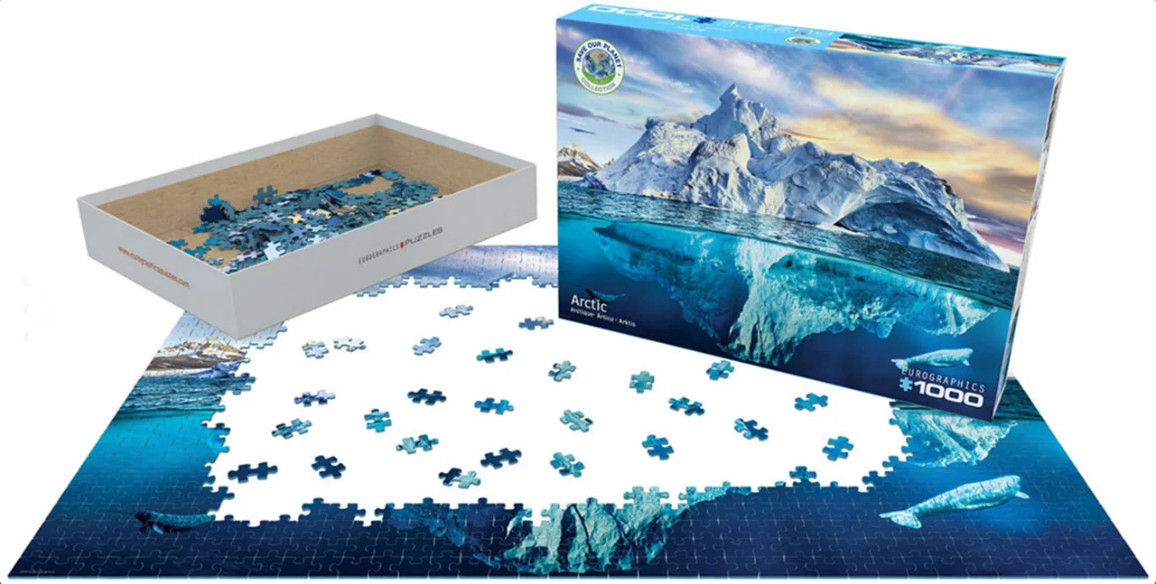 پازل یوروگرافیک 1000 تکه «قطب شمال» Eurographics Puzzle Arctic 1000 pieces 6000-5539