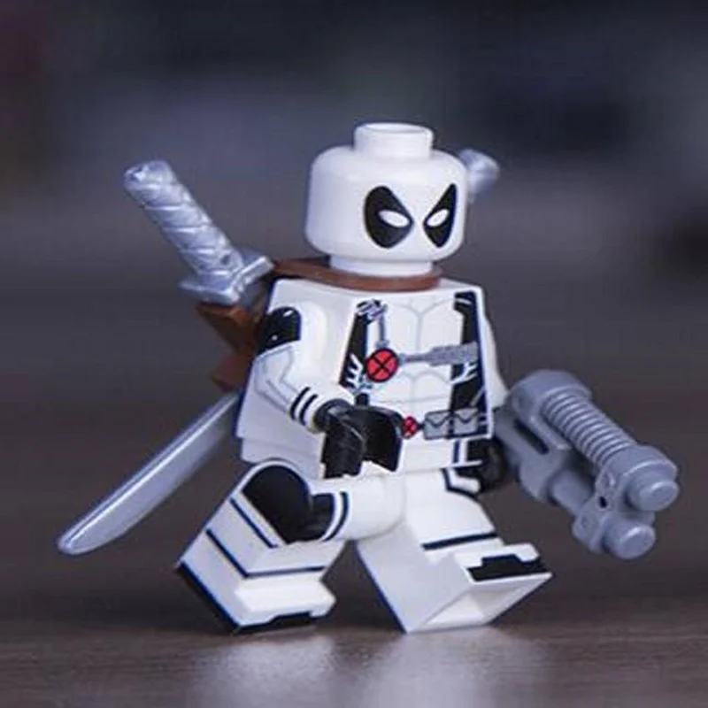 خرید آدمک لگویی فله مینی فیگور لگویی «دکول ددپول ایکس فورس از سری مارول»  Decool Miniman world Minifigures Lego X-Force Deadpool 0260