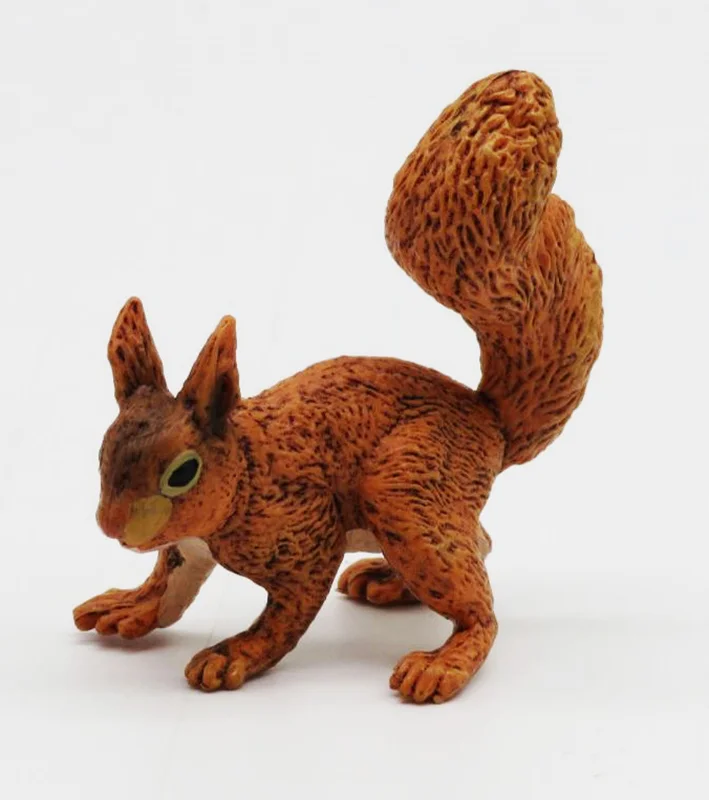 خرید فیگور حیوان فیگور «سنجاب» فیگور مدل واقعی حیوانات، مجسمه حیوان، مدل شبیه سازی شده حیوان Squirrel Simulation Model Animals figure