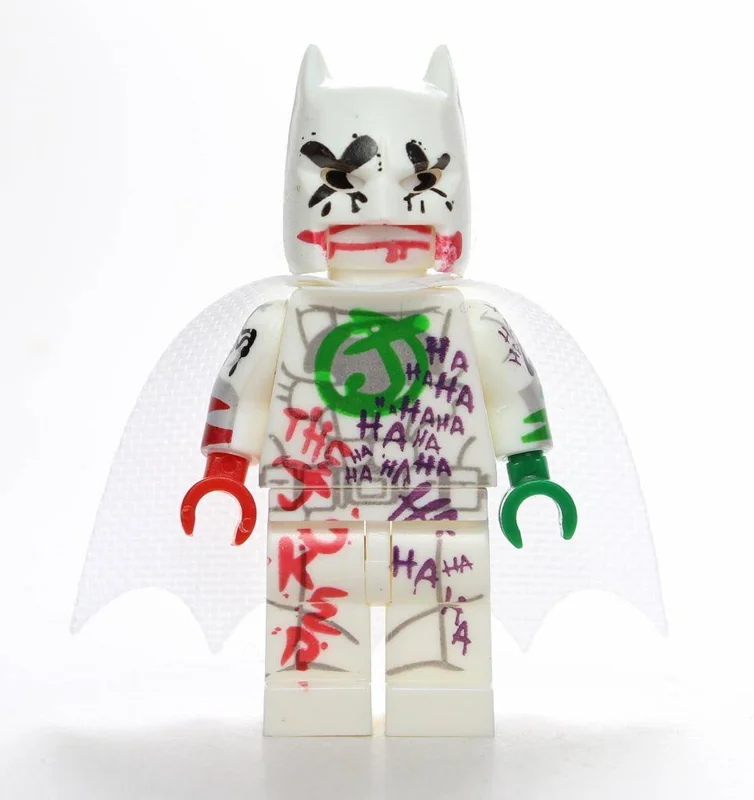 خرید آدمک لگویی فله مینی فیگور لگویی «بتمن وحش-جوکر» Kopf Pogo DC Series Minifigures Batman Joker Pg360