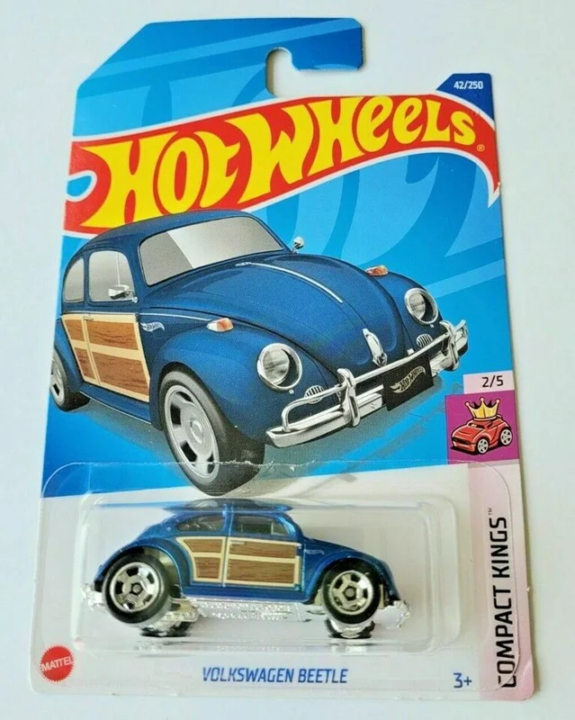فلزی هات ویلز «فولکس واگن بتل» ماشین فلزی  Hot Wheels Volekswagen Beetle Compact Kings  2/5  42/250