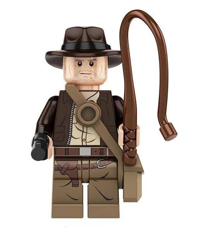 لگو «ایندیانا جونز»  خرید آدمک لگویی فله مینی فیگور لگویی  Kopf Minifigures Lego Harrison Ford Indiana Jones KF1958