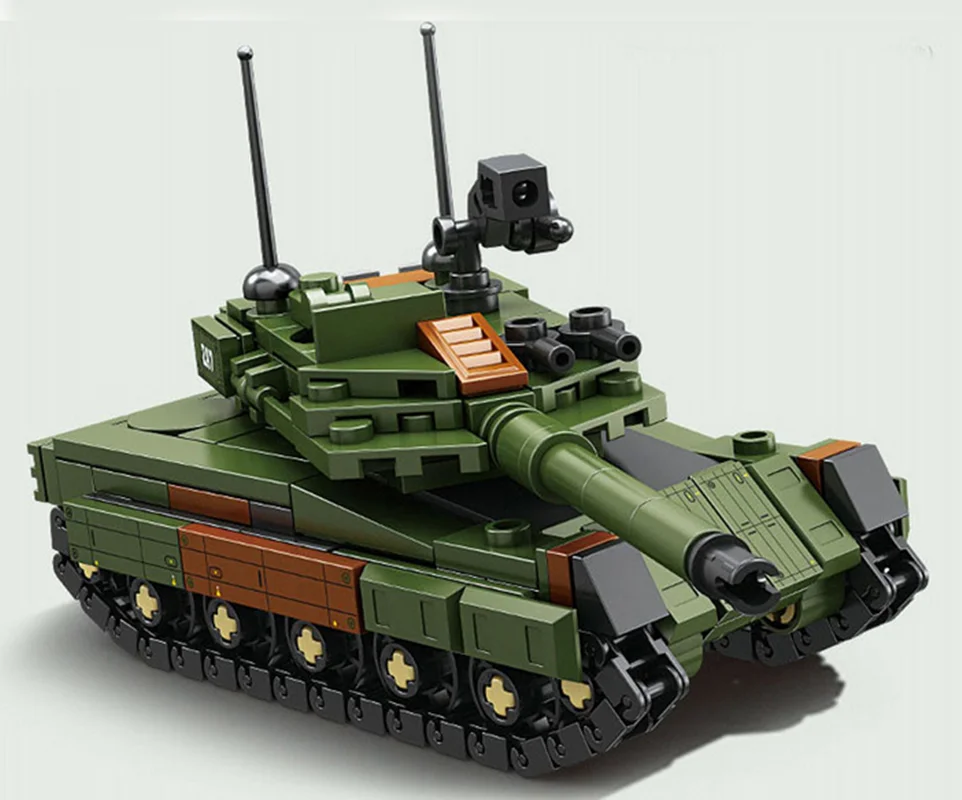 خرید لگو کازی «تانک لئوپارد 2A7» لگو  Kazi Blocks Tank Leopard 2A7 KY84142-1