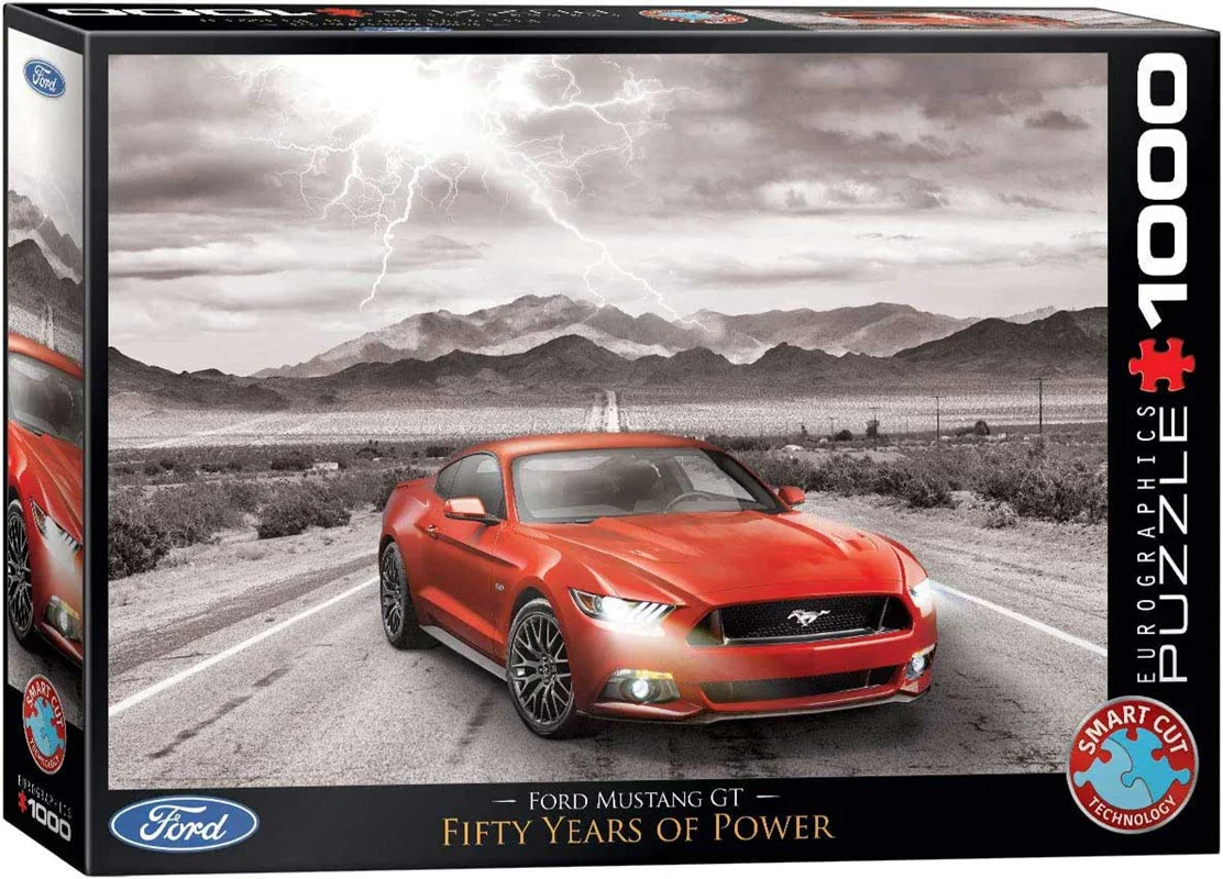 پازل یوروگرافیک 1000 تکه «فورد موستانگ» Eurographics Puzzle Ford Mustang GT 1000 pieces 6000-0702