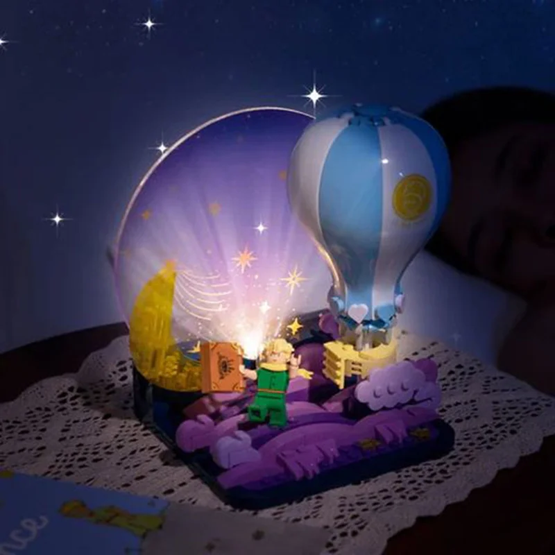 خرید لگو پانتاسی «بالن  هوای گرم آتشین - شازده کوچولو» Pantasy Blocks Le Petit Prince The Fire Hot Air Balloon PAN-86308
