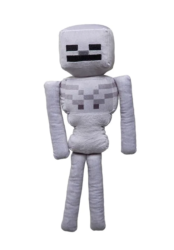 خرید اسباب بازی عروسک اسکلت  عروسک ماینکرفت عروسک پولیشی یانیک «اسکلت ماینکرفت» Yanic Toys Minecraft skeleton Plush Doll AF100271