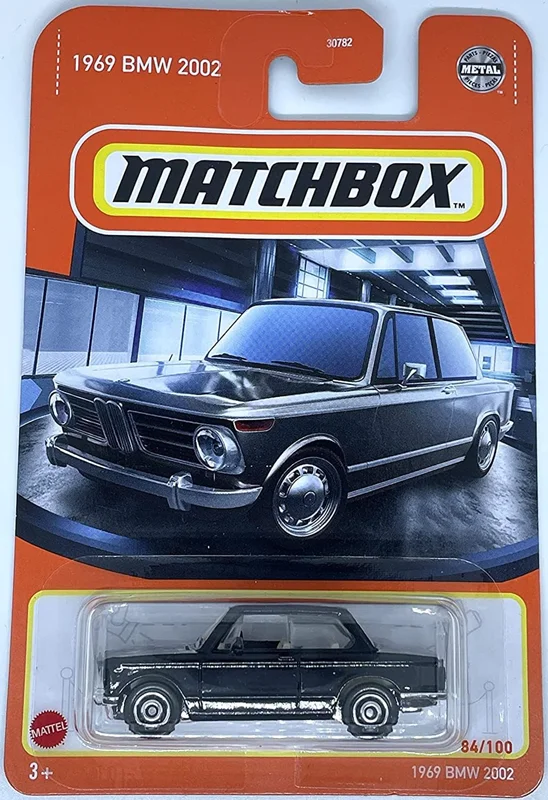 خرید ماشین فلزی ماکت فلزی مَچ باکس «1969 بی ام و 2002» ماشین فلزی Matchbox Polaris 1969 BMW 2002 84/100