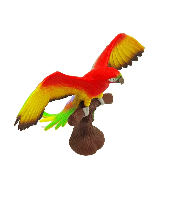 خرید فیگور حیوان فیگور پرنده فیگور «طوطی سبز» فیگور مدل واقعی حیوانات، مجسمه حیوان، مدل شبیه سازی شده حیوان Animal Paradise Macaw parrot Simulation Model Wild Animals Figure PL127-2969