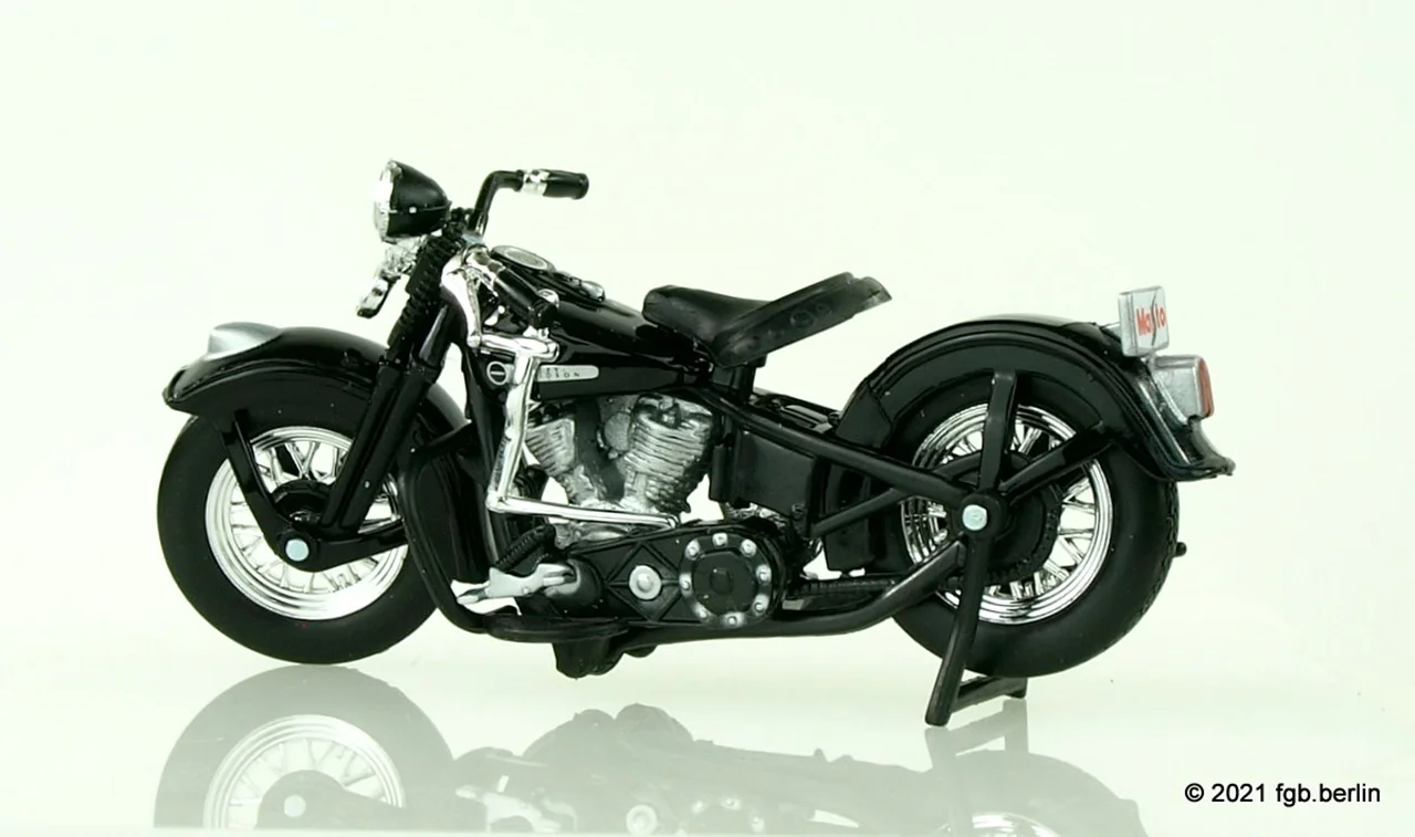 خرید ماکت فلزی موتور فلزی موتور مایستو «1948 FL پنهد» موتور فلزی  Maisto Motorcycles Harley davidson 1948 FL Panhead 35094