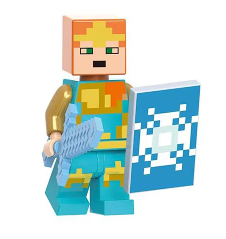خرید لگو «رویال نایت ماینکرفت»، آدمک لگویی، لگو آدمکی، مینی فیگور آدمک، مینی فیگور لگویی  G Minifigures Lego Minecraft Series Royal Knight G0067