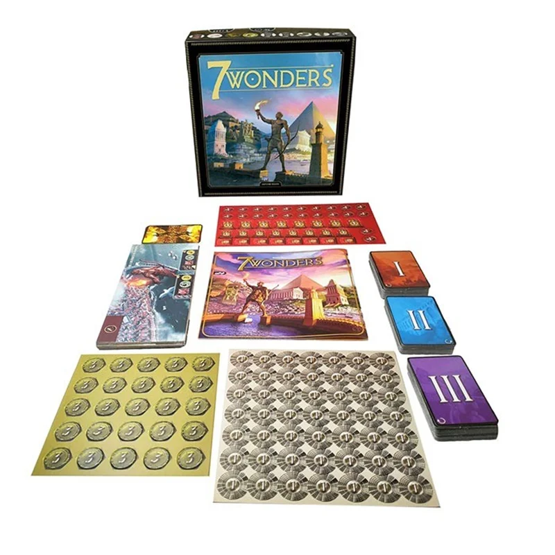 خرید بازی فکری عجایب هفتگانه  Seven Wonders Board game
