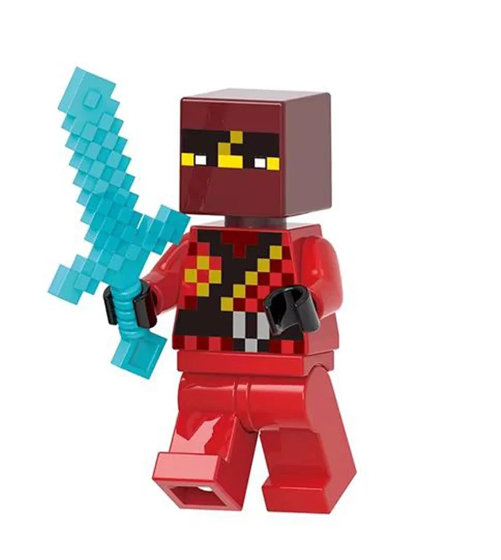 خرید لگو «کای ماینکرافت»، آدمک لگویی، لگو آدمکی، مینی فیگور آدمک، مینی فیگور لگویی  G Minifigures Lego Minecraft Series Kai G0077