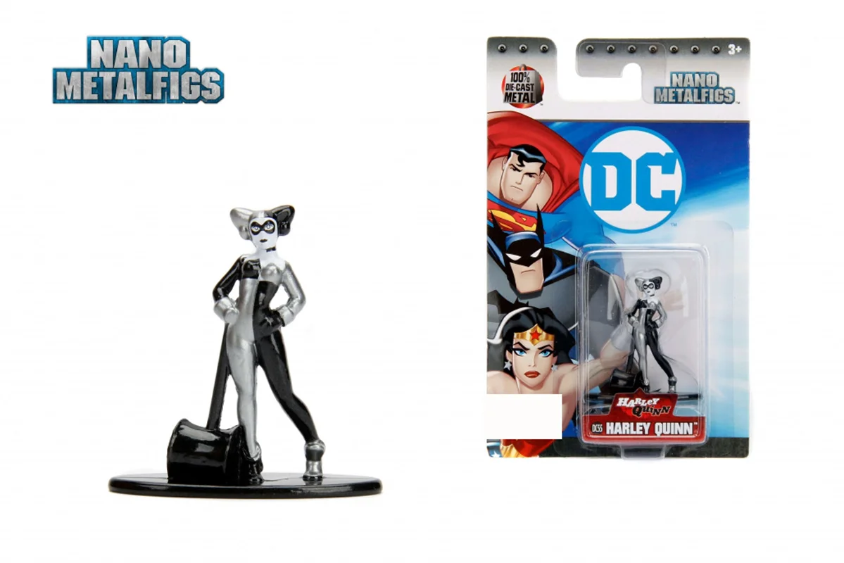 خرید نانو متال فیگور جادا دی سی کمیک «هارلی کوئین» DC Comics Nano Metalfigs Harley Quinn (DC55) Figure