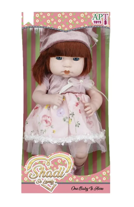 خرید اسباب بازی امیر پور «عروسک با لباس شادی» Apt Toys Doll With Happy Clothes