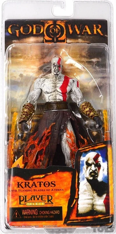 خرید اکشن فیگور نکا «خدای جنگ کریتوس با تیغه های شعله ور آتنا» Neca Kratos God of War With Flaming Blades Of Athena Figure