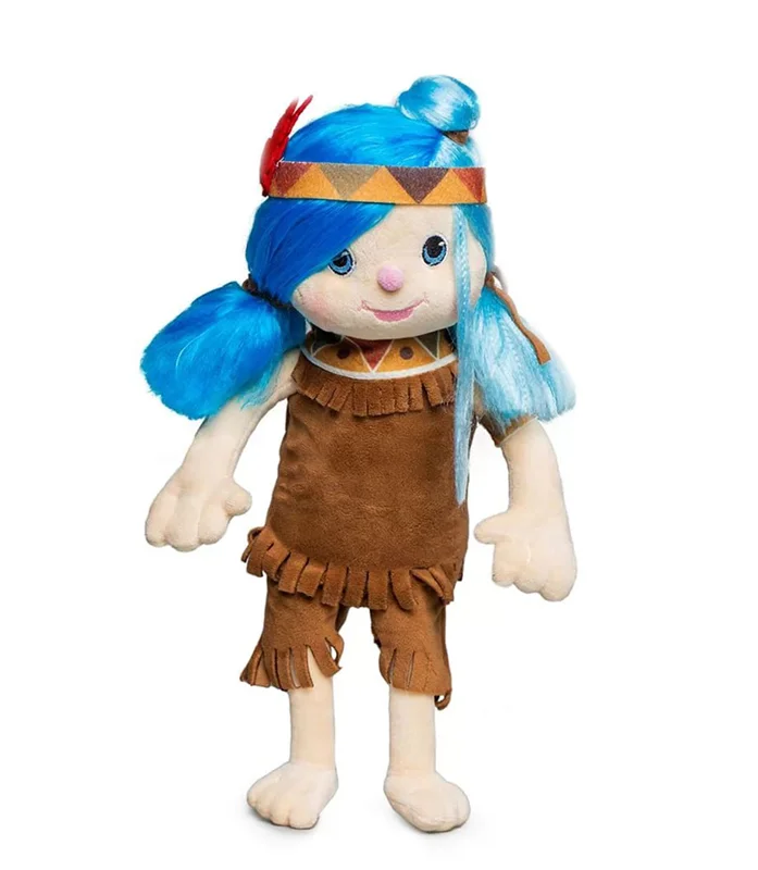خرید اسباب بازی عروسک پولیشی یانیک تویز «شخصیت جزیره پیکولو، عروسک پولیشی شالی» Yanic Toys shali plush doll PK001