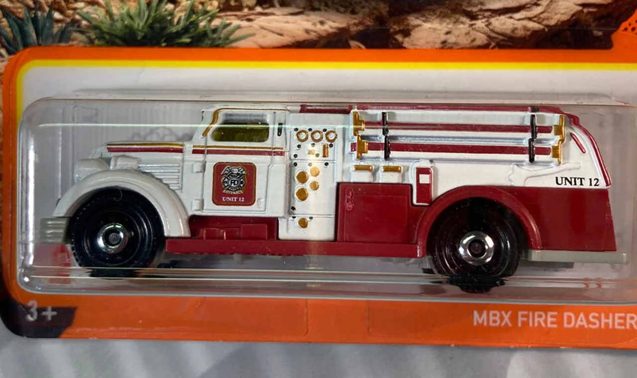 خرید ماشین فلزی ماکت فلزی مَچ باکس «MBX فایر دشر» ماشین فلزی Matchbox Polaris MBX Fire Dasher 46/100