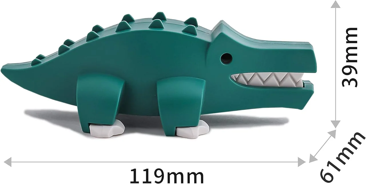 خرید بازی فکری ساختنی 3 بعدی مغناطیسی «کروکودیل: تمساح با تصاویر پازلی»  Halftoys 3D Bone Puzzle Magnet Play Savannah Friends Diorama Crocodile HA006