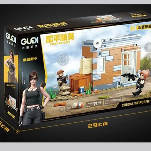 لگو بازی پابجی حمله و دفاع مستحکم Gudi Pubg 20501B