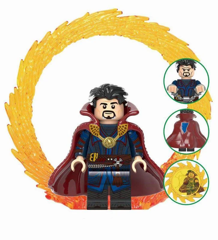 خرید آدمک لگویی فله مینی فیگور لگویی «دکتر استرنج»  Xinh Minifigures Lego Marvel Dr Stephen Strange XH1887