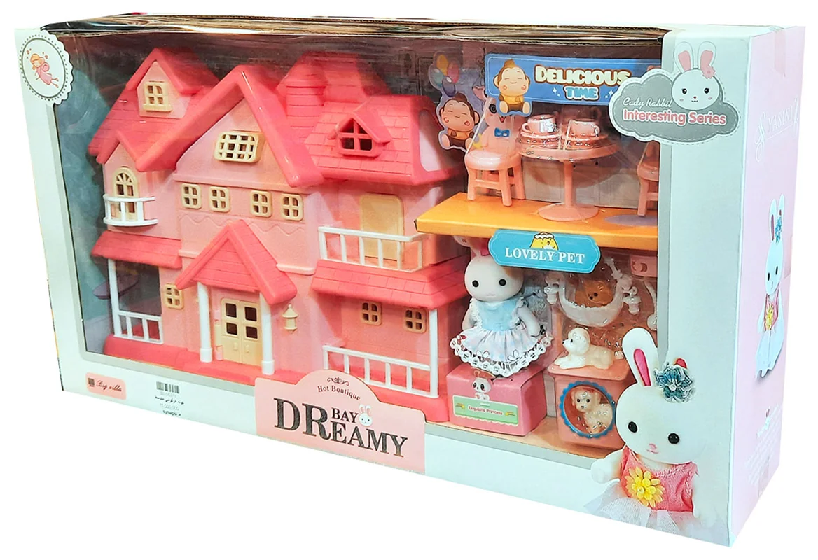 خرید اسباب بازی «خانه خرگوشی» Yasini Dreamy Bay Rabbit House Intresting Series No.6679