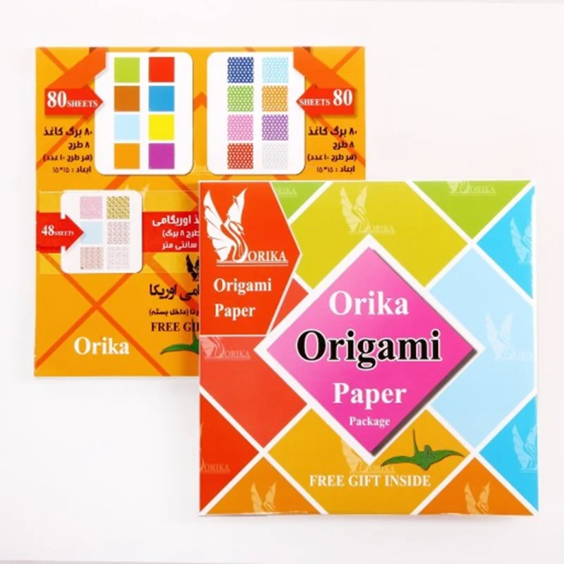 Orika Origami Paperخرید بازی آموزشی کاغذ اوریگامی اوریکا «کاغذ مخصوص اوریگامی» Orika Origami Paper